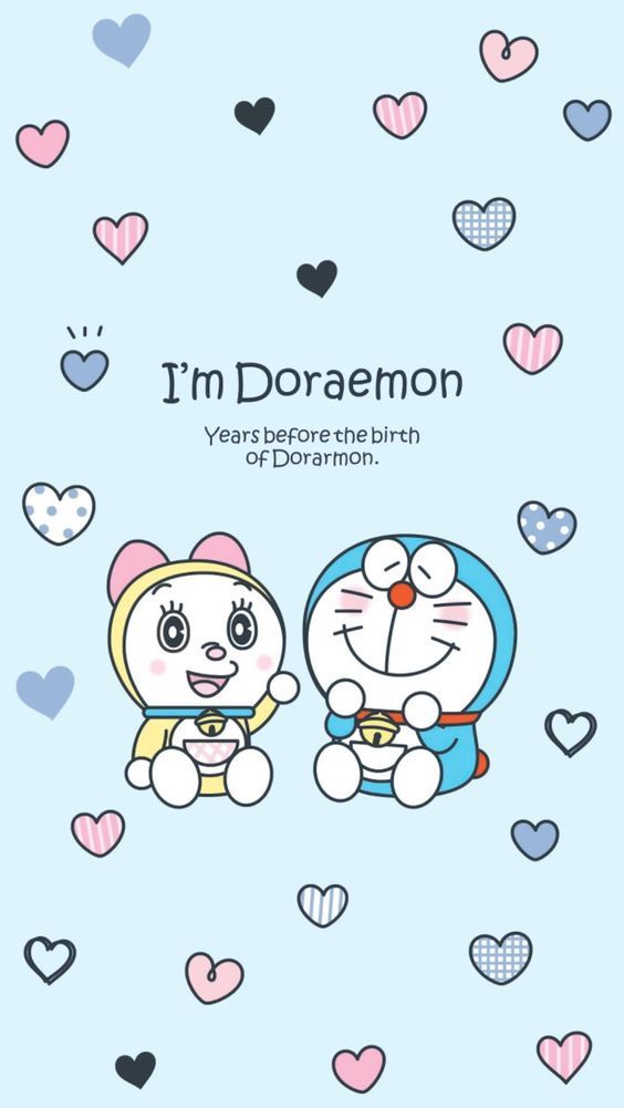 Hình nền Doremon 4K đẹp đáng yêu cùng Doremi