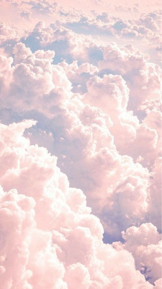 Hình nền mây màu hồng đẹp