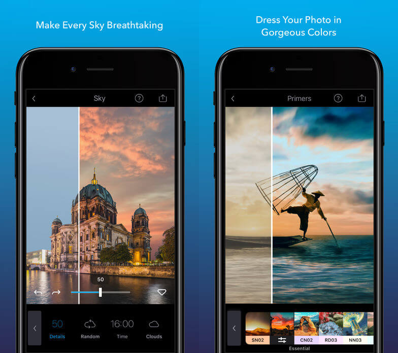 Enlight Quickshot - App chỉnh mây, bầu trời đẹp mê hồn dành cho iOS 