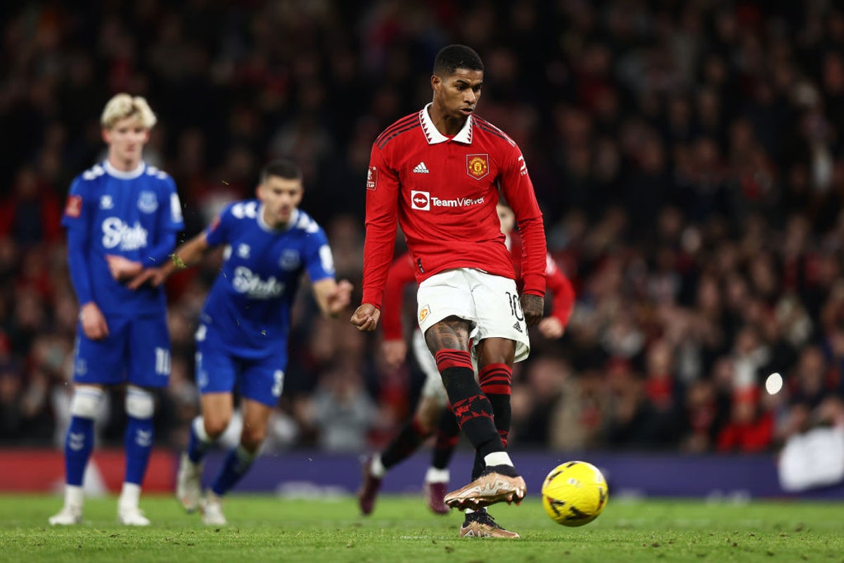 Manchester United vs Everton LIVE: FA Cup result and final score after Marcus Rashford strikes again | The Independent